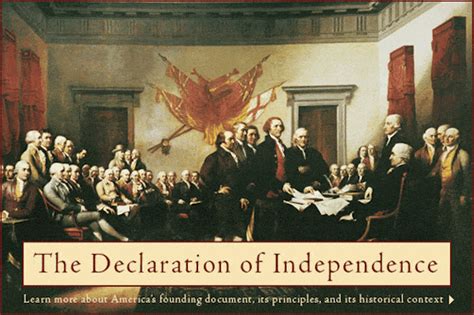 Celebrate 4th By Signing The Declaration Of Interdependence