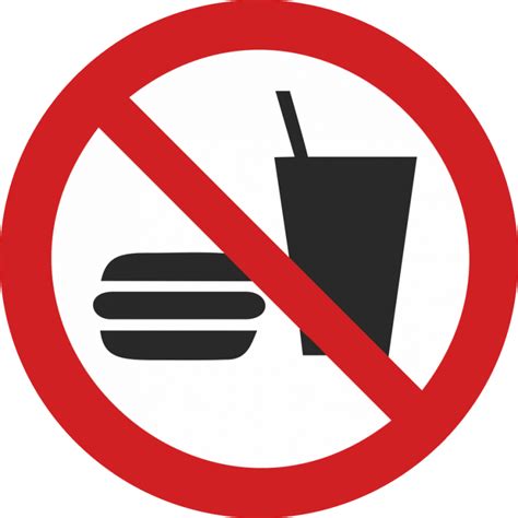 Interdiction de manger ou de boire ID Project Signalétique
