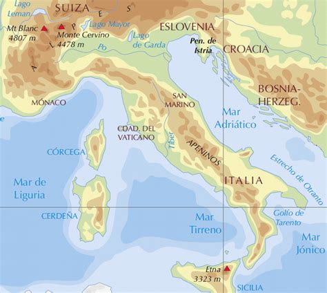 Península Itálica Historia Ubicación Geografía Ríos Y Mucho Más