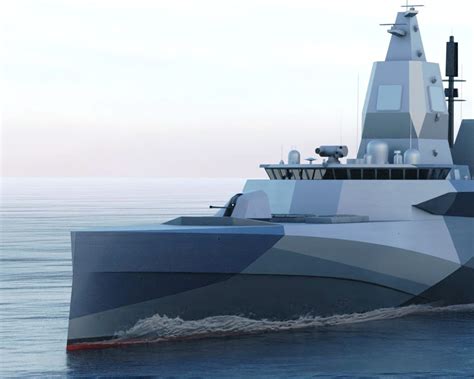 Bae Systems Unveils The Adaptive Strike Frigate Asf