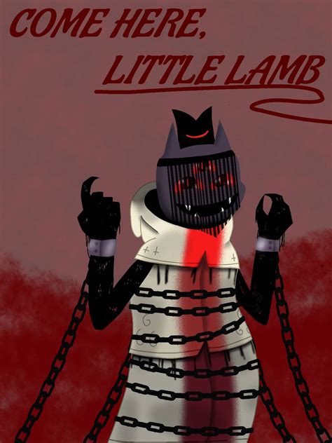 Cult Of The Lamb The One Who Waits Fanart By Chibipie Kagane On