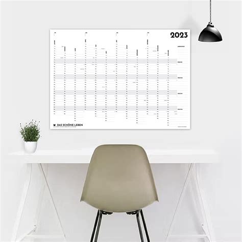 Formgut® Jahreskalender 2023 Wandkalender Kalender Groß Für Die Wand