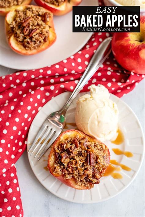 How To Make Baked Apples With Brown Sugar Boulder Locavore