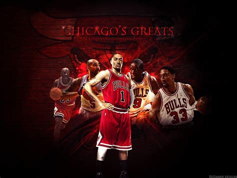 Free Download Chicago Bulls Greats Wallpaper Desktop Imagebankbiz