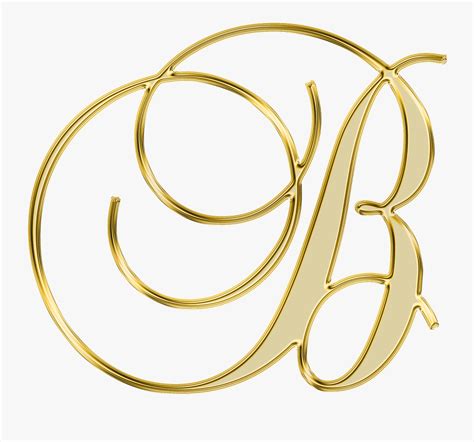 Gold Letter B Png Free Transparent Clipart Clipartkey Erofound