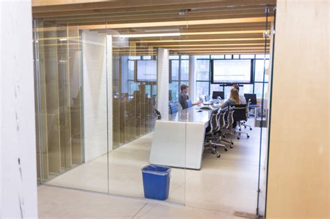 Inside the offices of a Toronto advertising agency