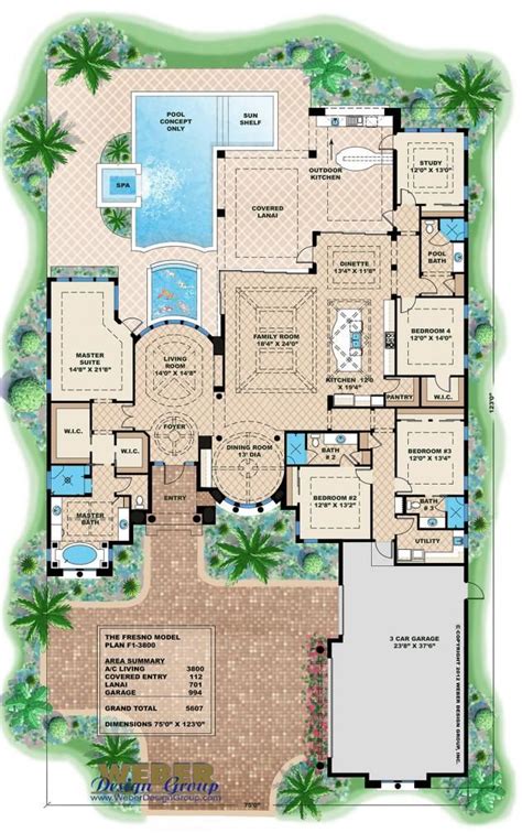 Fresno Home Plan Love The Round Dining Room Everything Else Is Just