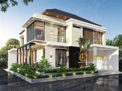 Mengidamkan hunian dengan desain rumah minimalis modern? Project Desain Rumah Modern Tropis 366 @ Jakarta Timur ...