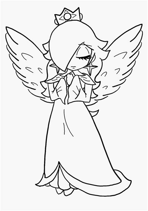 For boys and girls kids and adults teenagers and toddlers preschoolers and older kids at school. Rosalina Mario Coloring Pages - Princess Rosalina Coloring ...