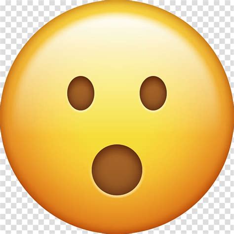 Download High Quality Surprised Emoji Clipart Iphone Smiley Face