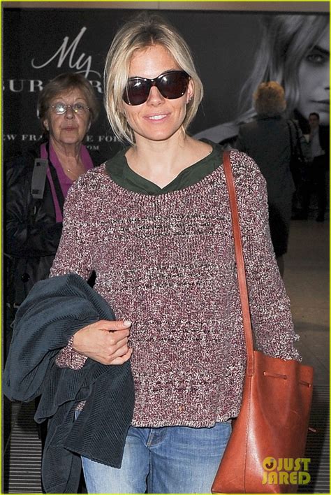 Sienna Miller Jets To London Following Eddie Redmayne Meet Up Photo