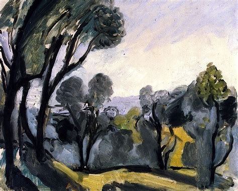 Henri Matisse Landscape With Olive Trees 1918 Henri Matisse