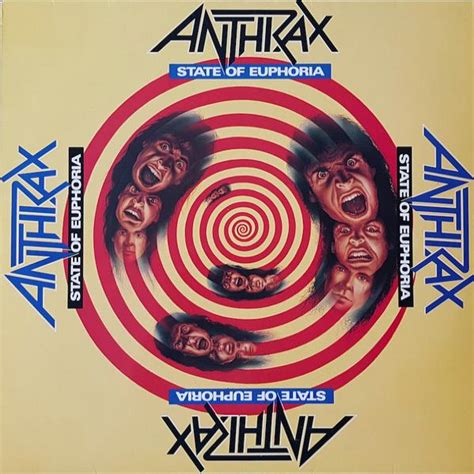 State Of Euphoria Anthrax Vinyl Køb Vinyllp Vinylpladendk