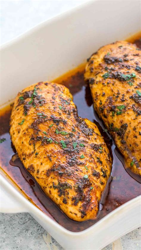 Garnish and serve with a side like. Oven Baked Chicken Breasts Recipe: Juicy & Flavorful ...