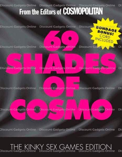 69 Shades Of Cosmo Kinky Sex Games Addition Instruction Adult Book