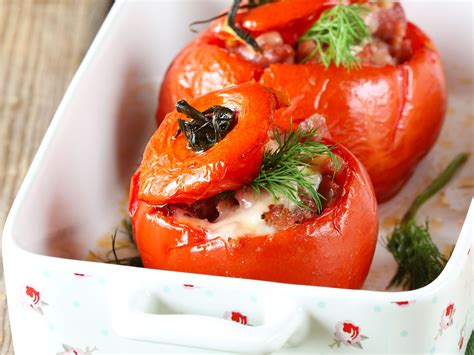 Tomates farcies au fromage de chèvre façon campagnarde Recette de
