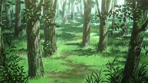 √ Anime Background Art Forest