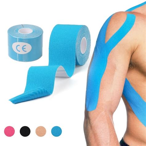 2 Rolls Kinesiology Tape Uncut Athletic Tape For Muscle Shin Splints