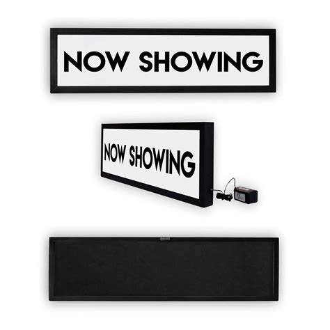Now Showing Sign Now Showing Movie Sign Movie Room Decor Etsy