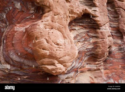 Colorful Layers Of Sandstone Stock Photo Alamy