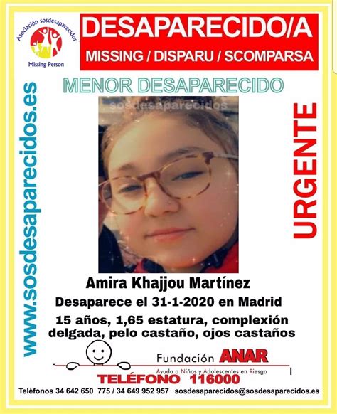 Buscan A Una Adolescente De 15 Años Desaparecida Este Viernes En Madrid