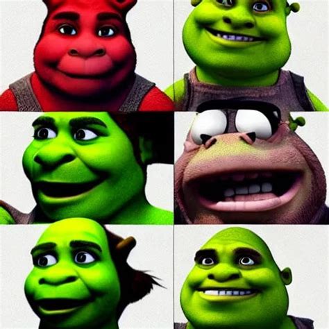 Shrek Twitch Emotes Ai Generated By Oibuddy On Deviantart