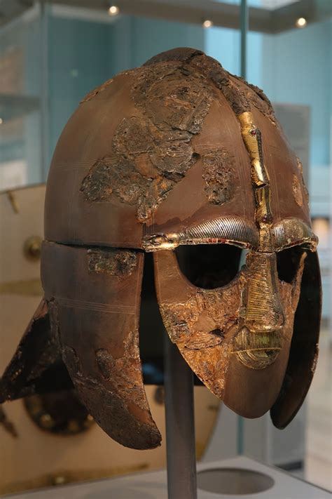 Bromeswell bucket replica in the replica drinking horn in sutton hoo high hall phil morley. The Silicon Tribesman • Sutton Hoo Burial Helmet Original ...