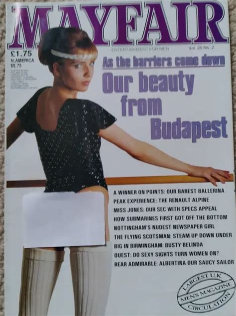vintage mayfair magazine vol 25 no 2 £16 95 picclick uk