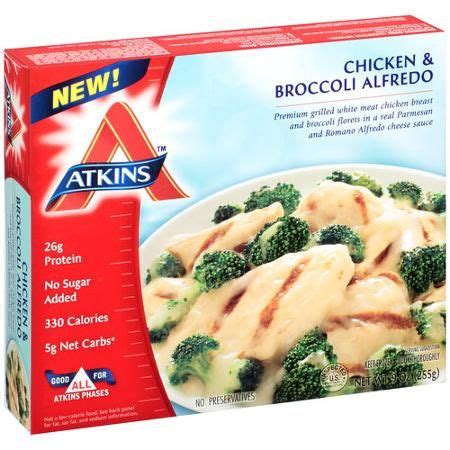 That's why a dietitian shares ingredients to look out for and the best frozen meals to buy. Atkins Chicken & Broccoli Alfredo | Atkins frozen meals, Frozen meals, Delicious healthy recipes