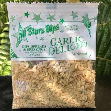 All Star Dips Hawaii Garlic Delight Dip Dip Into Paradise