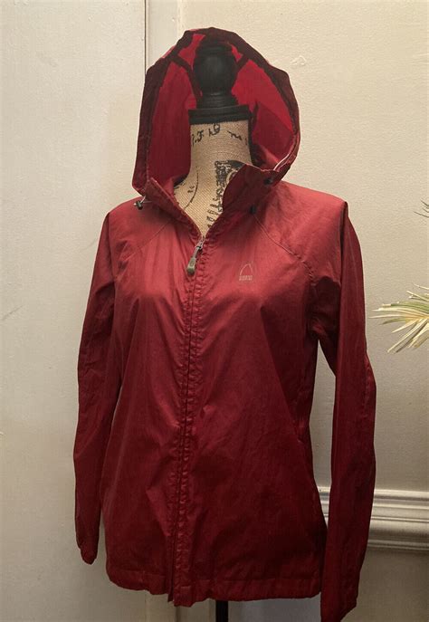 Vintage Sierra Designs Microlight Rain Jacket Womens Gem