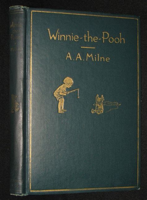 1926 First Edition A A Milne And Ernest H Shepard Winnie The Pooh Winnie The Pooh