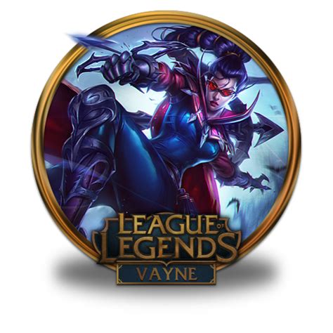 Vayne Icon League Of Legends Gold Border Iconset Fazie69