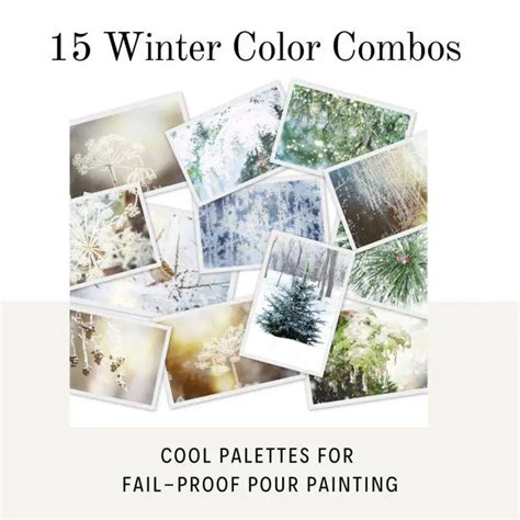 Paint Pouring Color Combinations Captivating Beginner Palettes Love