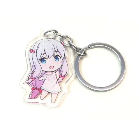 Sagiri Izumi Eromanga Sensei High Quality Anime Acrylic Keychain
