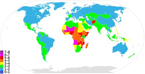 Fertility Rates And Population Growth Around The World The Sounding Line
