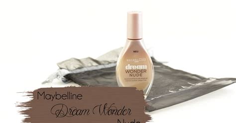 Maybelline Dream Wonder Nude Fluid Make Up Review Tragebilder