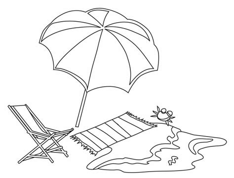 Beach Coloring Pages Beach Scenes And Activities