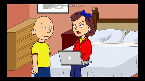 Caillou Annoys His Mother Part 2 Youtube