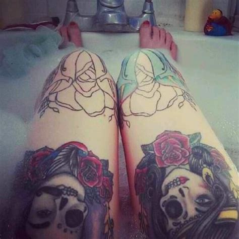 150 Sexiest Leg Tattoo Ideas For Men And Women Awesome Best Leg Tattoos Pin Up Tattoos Thigh