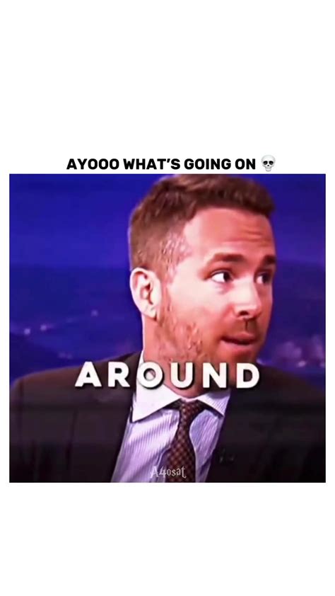 Ryan Reynolds Funny Moment One News Page Video