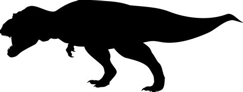 T Rex Dinosaur Silhouette Png All Images Is Transparent Background