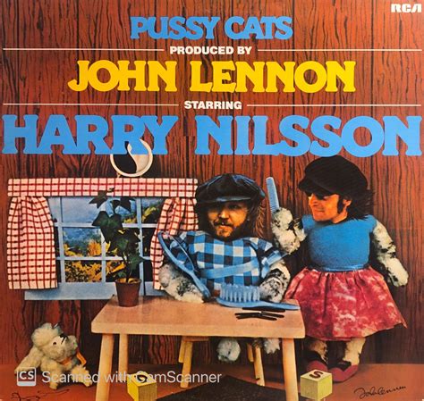Harry Nilsson Produced By John Lennon Pussy Cats Lp