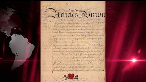The Act Of Union Of 1707 - Today in History: Act of Union between England and Scotland gets Royal