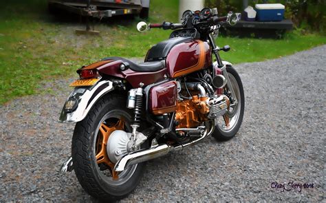 It has some heavy wear as shown and the cover is falling off, but it is still readable and can still serve its designed purpose. Goldwing Cafe Racer Pics | Webmotor.org