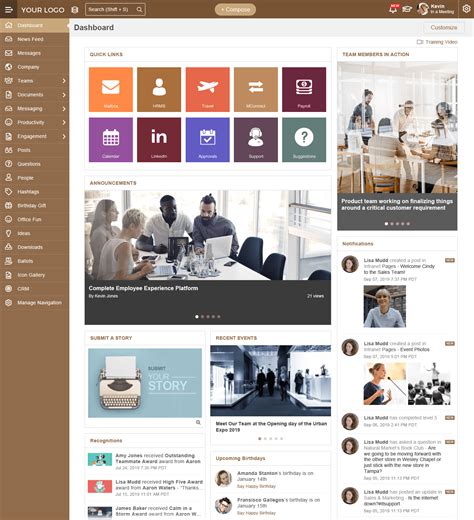 Sharepoint Intranet Examples And Templates Artofit