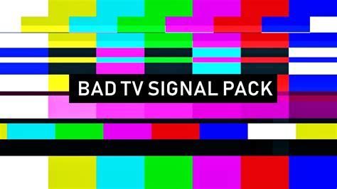 Bad TV Signal Pack - Stock Motion Graphics | Motion Array