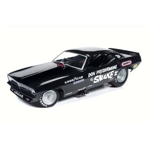Don Prudhomme The Snake Iii 1973 Plymouth Cuda Nhra Funny Car Black