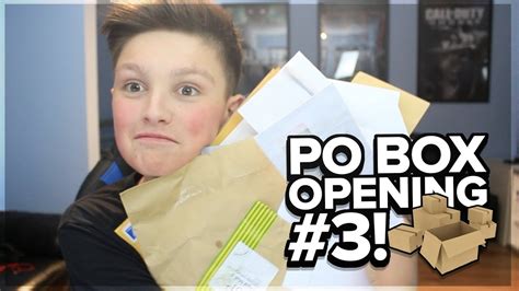 the biggest po box video ever po box opening 3 morgz mail youtube