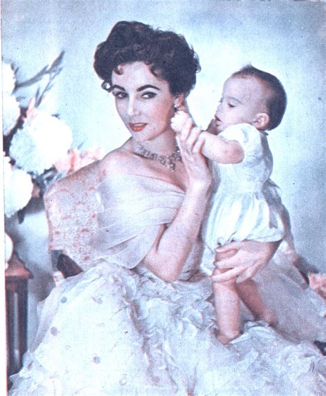 Elizabeth Taylor And Her Son Michael Exquisite Portrait Of E Flickr
